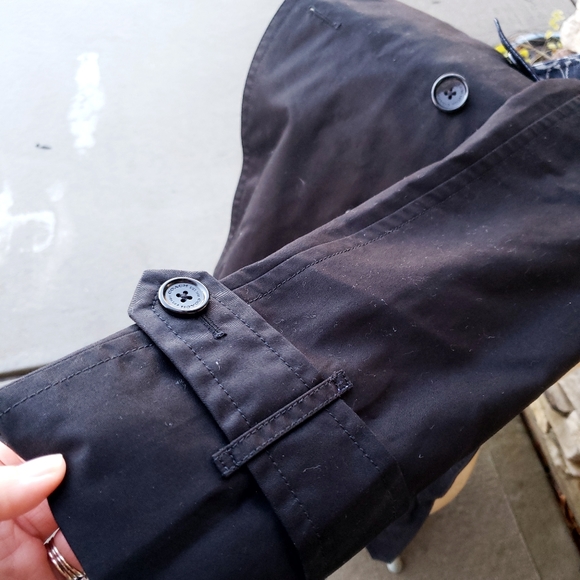 Gently used black Coach coat - Picture 8 of 11